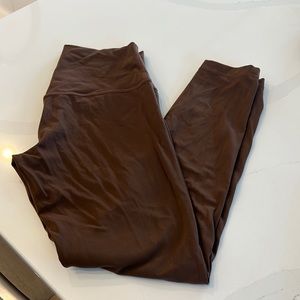 Like new!  Brown Lululemon Align 25